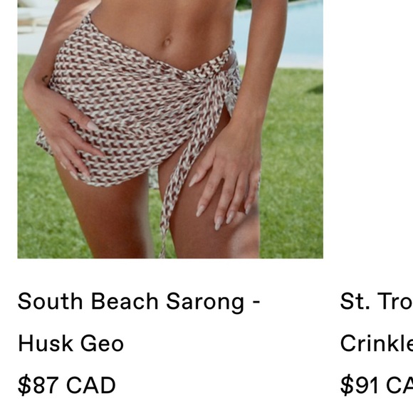 Monday swimwear southbeach sarong - Picture 2 of 5